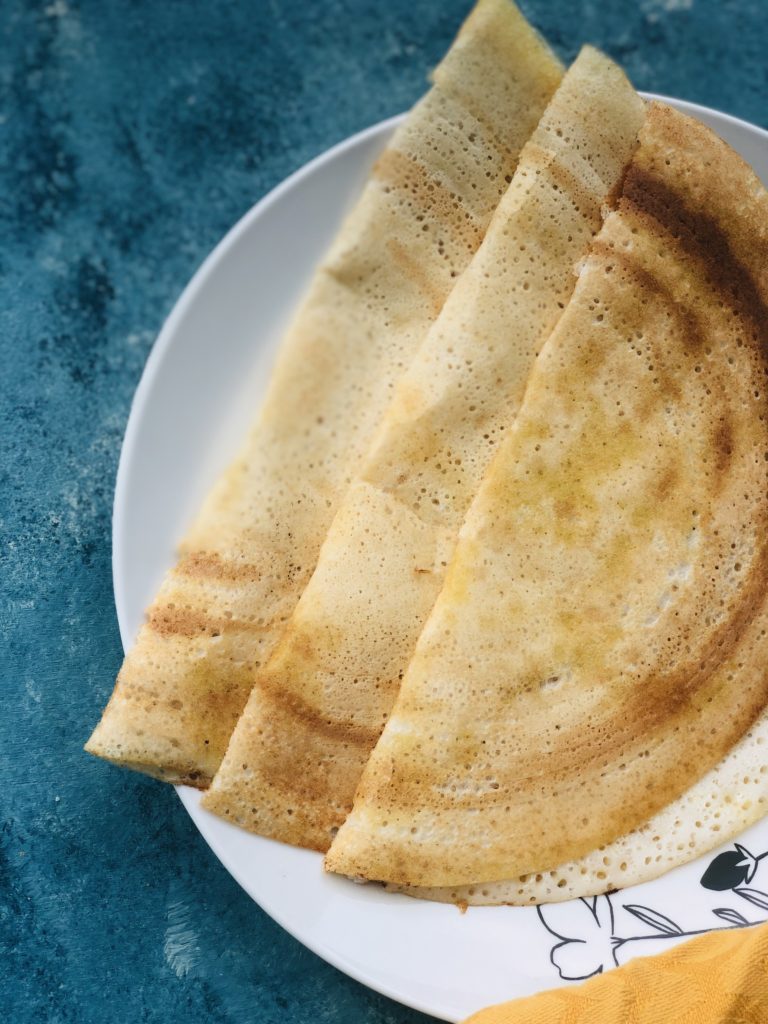 Perfect Dosa Recipe | Lentil Savory Crepe - Simmer and Dice